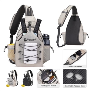 Multi-Functional Neoprene Sling Racket Bag